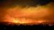 En la imagen se observa la magnitud de uno de los incendios en una toma panorámica. En la imagen se observa la magnitud de uno de los incendios en una toma panorámica.
