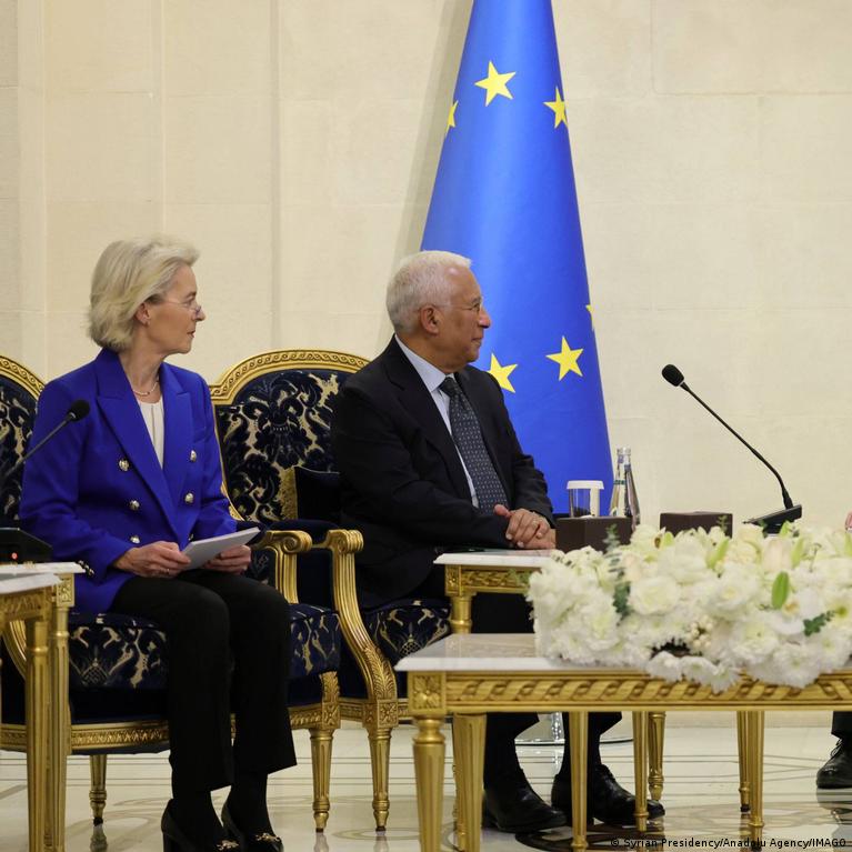 قادة الاتحاد الأوروبي يتعهدون بدعم تعافي سوريا بعد الحرب