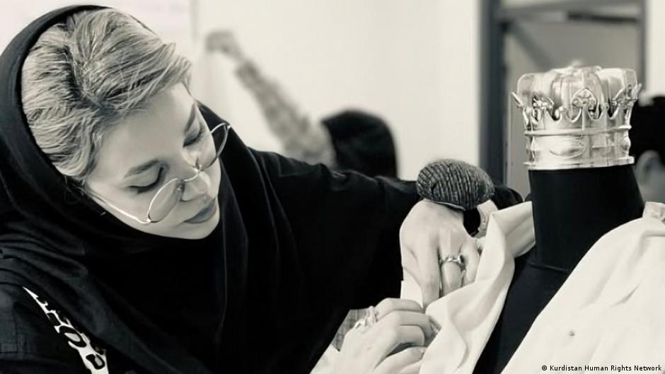 Relatives mourn a young Iranian protester after unrest