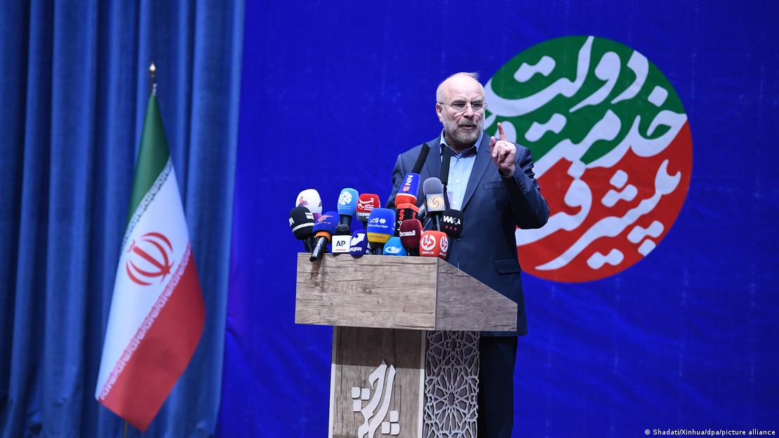 ایرانی پارلیمان کے اسپیکر محمد باقر قالیباف، فائل فوٹو