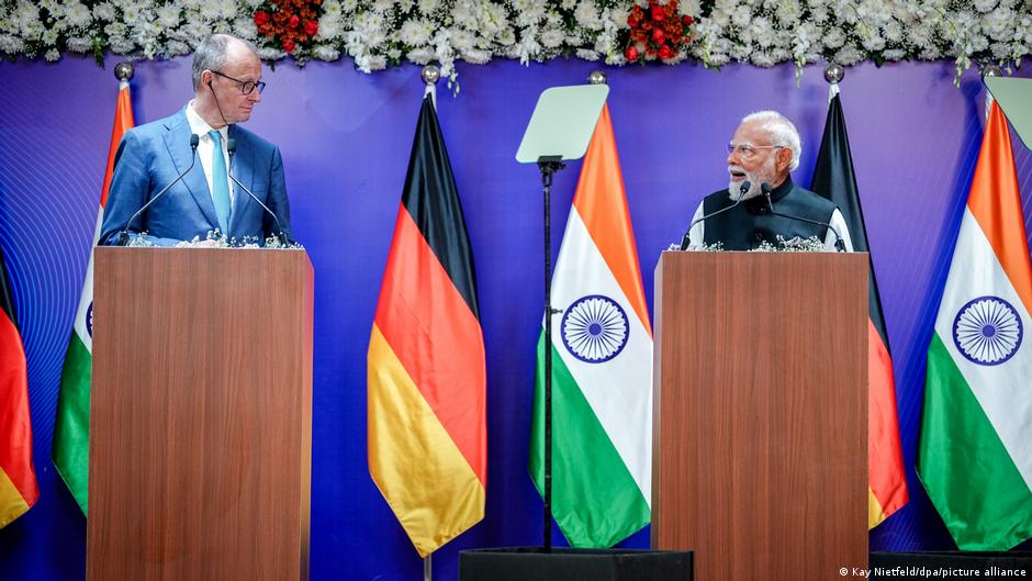 Germany's Merz makes first official visit to India