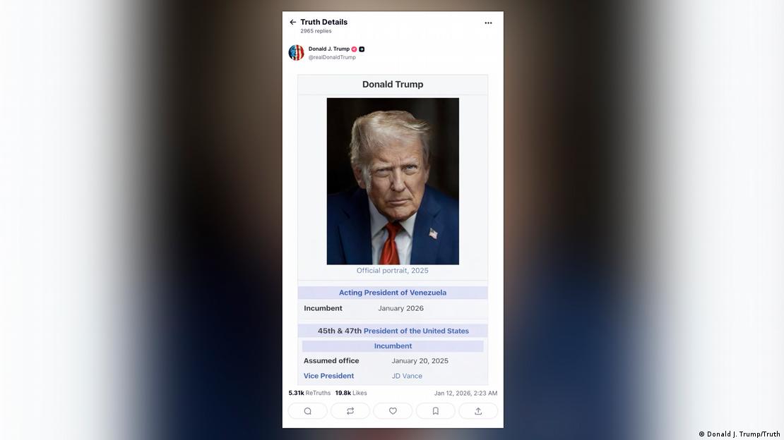 Trump'ın paylaştığı sahte Wikipedia görseli