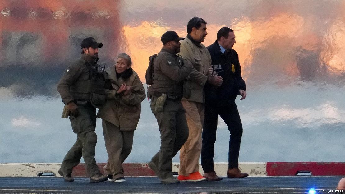 بازداشت و انتقال نیکلاس مادرو، رئیس جمهور مخلوغ ونزوئلا به آمریکا؛