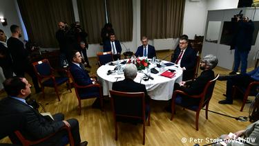 Северна Македонија, „Скопје 2026“ | Средба на политичките лидери на партиите од власта и опозицијата 