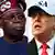 Bildkombo | Bola Ahmed Tinubu und Donald Trump