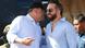 El ministro de Hacienda de Costa Rica, Rodrigo Chaves, junto al presidente de El Salvador, Nayib Bukele. (14.01.2026).