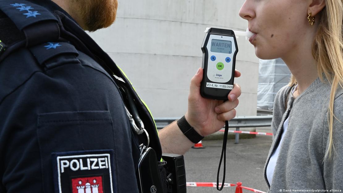 Control de alcohol en Alemania.