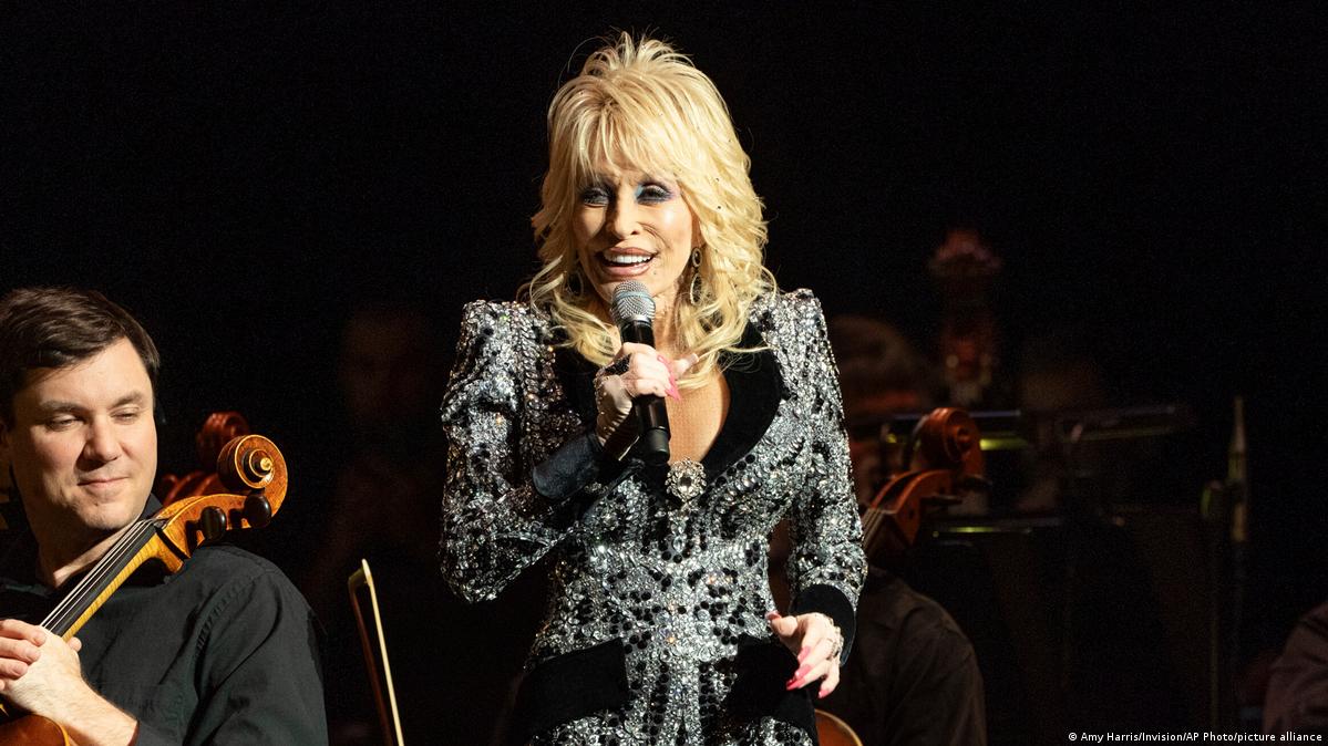 Dolly Parton performs during for