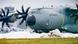 Военно-транспортный самолет ВВС Германии Airbus A400M, на котором немецкие военные отправились в Гренландию Военно-транспортный самолет ВВС Германии Airbus A400M, на котором немецкие военные отправились в Гренландию