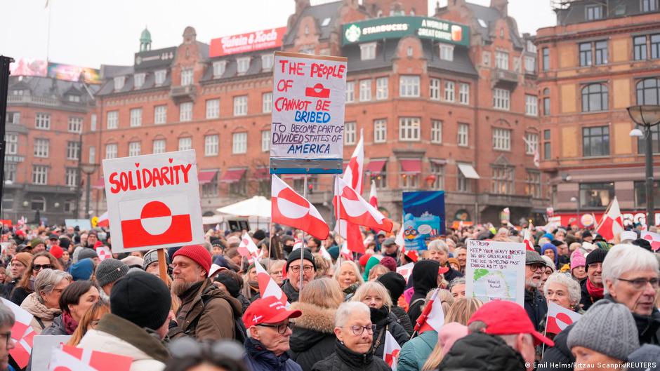 'Hands off Greenland' protests draws thousands in Denmark