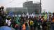 Protesto em frente à sede do Parlamento Europeu Protesto em frente à sede do Parlamento Europeu