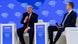 Shugaba Donald Trump da shugaban taron Davos Borge Brende a yayin tattaunawa Shugaba Donald Trump da shugaban taron Davos Borge Brende a yayin tattaunawa