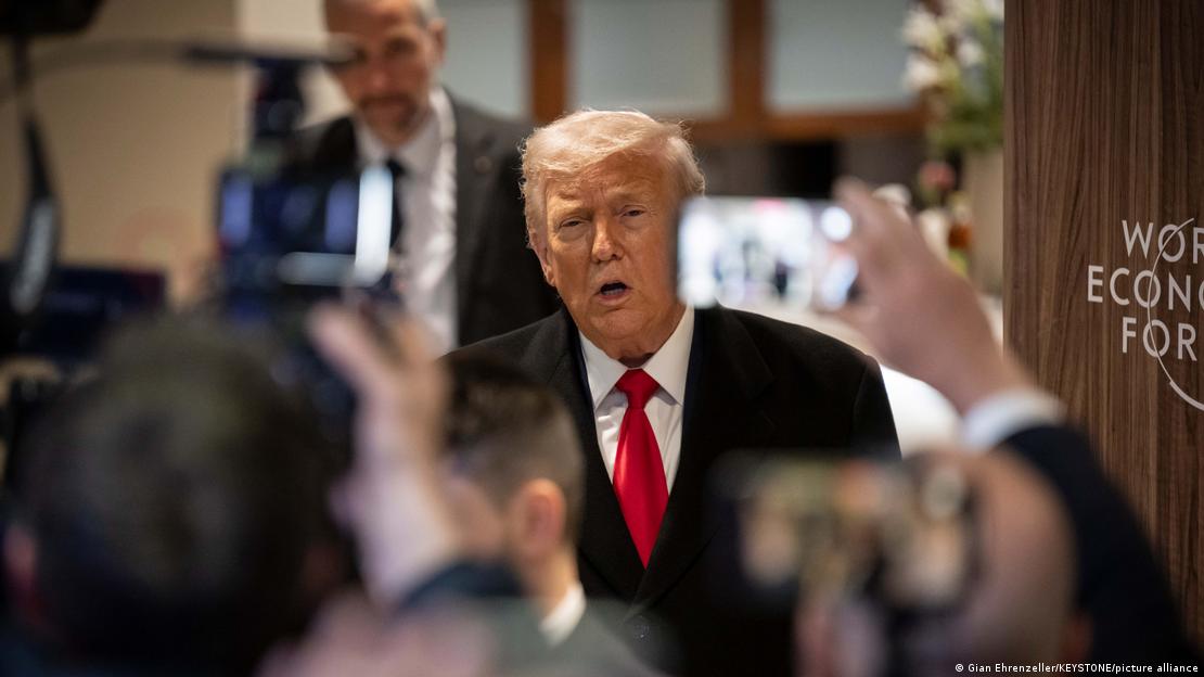 Donald Trump beim Weltwirtschaftsforum WEF