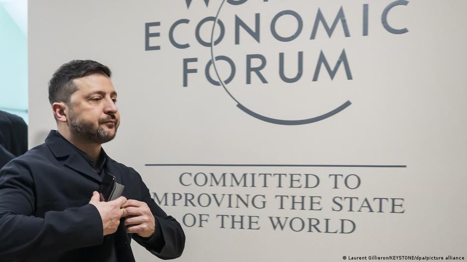 Зеленський у Давосі розкритикував Європу за розгубленість