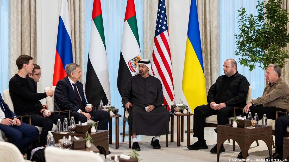 حالیہ ابوظہبی مذاکرات میں اسٹیو وٹکوف اور جیرڈ کشنر نے ٹرمپ انتظامیہ کی نمائندگی کی تھی