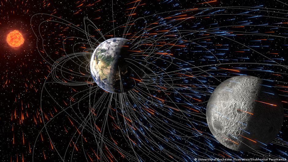 Científicos revelan que la atmósfera terrestre se está filtrando hacia la Luna