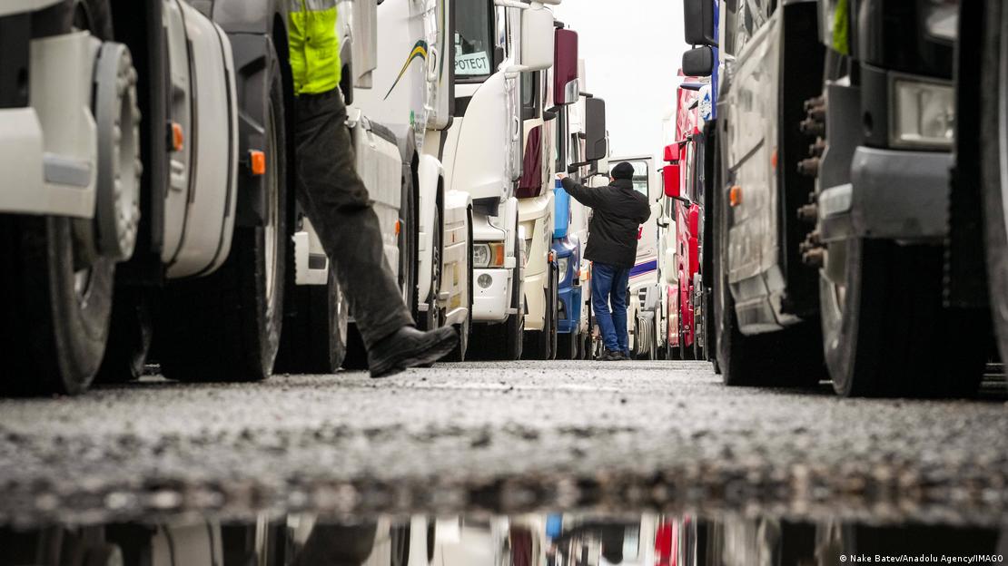 Блокада на превозниците кај Гевгелија 26.01.2026 