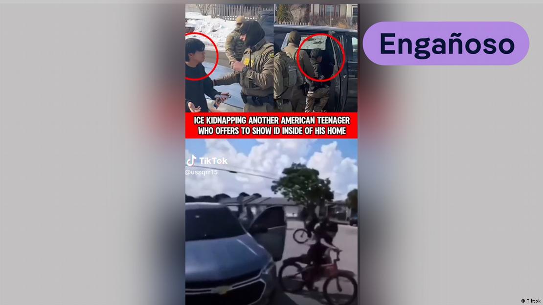 En la imagen se ven tres momentos distintos de videos publicados en redes sociales. En la imagen se ven tres momentos distintos de videos publicados en redes sociales.