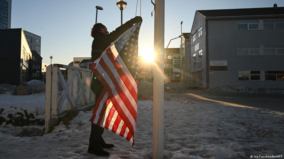Greenland police fine German satire show for US flag stunt