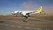 Un avion blanc, jaune et bleu de la compagnie Sudan Airways sur le tarmac de l'aéroport de Khartoum. Un avion blanc, jaune et bleu de la compagnie Sudan Airways sur le tarmac de l'aéroport de Khartoum.
