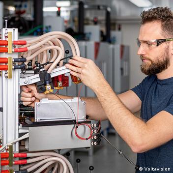 ألمانيا، بوخوم، مختبر فولتافيزيون لاختبار البطاريات عالية الجهد