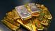 Gold and silver bars Gold and silver bars