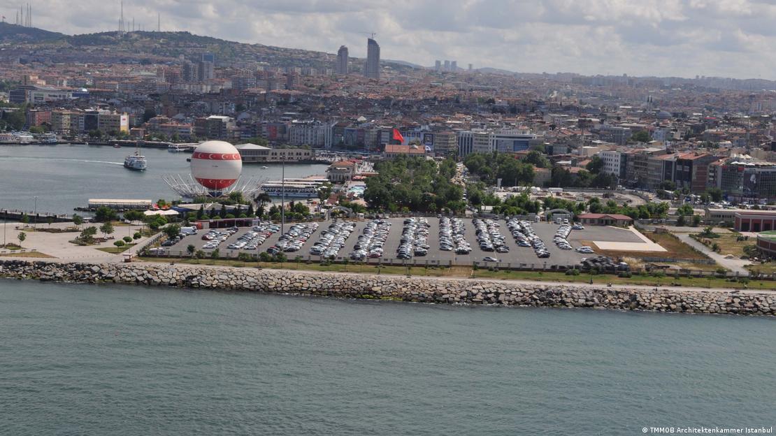 Kadıköy Rıhtım'ın kuşbakışı görünümü 