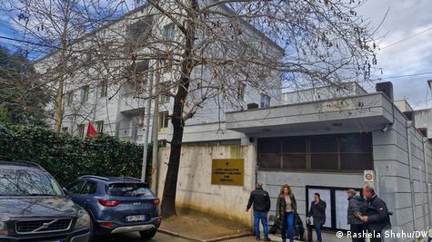 Pamje nga jashtë e ndërtesës së Seksionit Penal të Gjykatës së Tiranës
