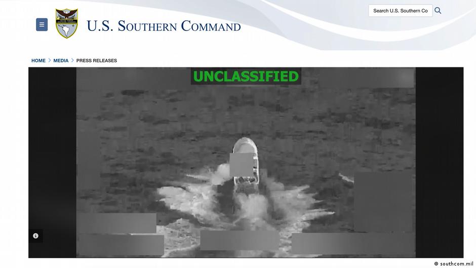 EE.UU. destruye otra lancha y mata a sus tres tripulantes