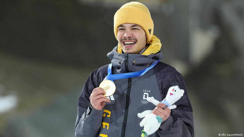 The German Olympic ski jump winner with a fear of heights