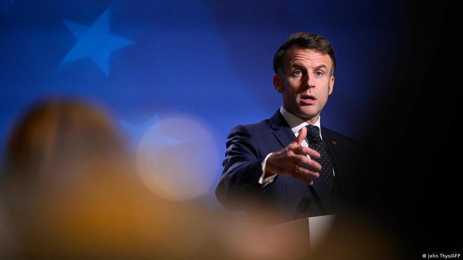 Macron warns Europe faces political and economic crisis