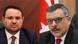 Zwei Porträtfotos: Links der neue Justizminister Akin Gürlek, rechts der neue Innenminister Mustafa Ciftci Zwei Porträtfotos: Links der neue Justizminister Akin Gürlek, rechts der neue Innenminister Mustafa Ciftci