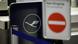 A Lufthansa logo at Frankfurt am Main airport in Germany with a no entry sign next to it amid a strike on Febuary 12, 2026 A Lufthansa logo at Frankfurt am Main airport in Germany with a no entry sign next to it amid a strike on Febuary 12, 2026