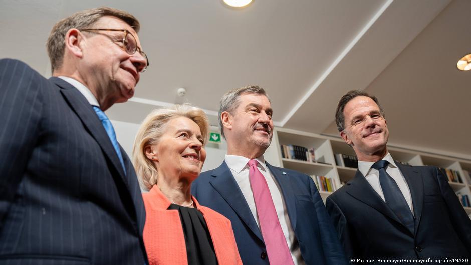 Johan Vadeful. Ursula fon der Lajen, Maruks Zeder, Mark Rute - na Minhenskoj bezbednosnoj konferenciji 13.02.2026.