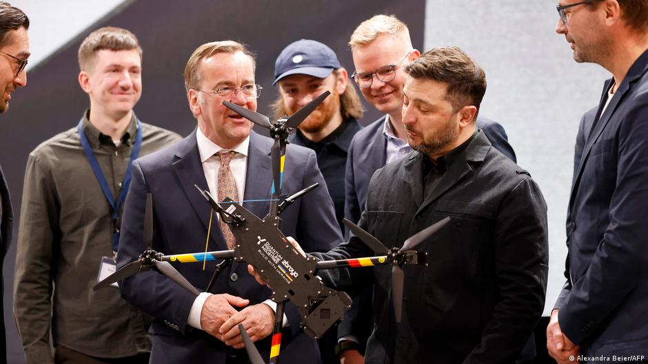 Germany and Ukraine launch first-ever joint drone production
