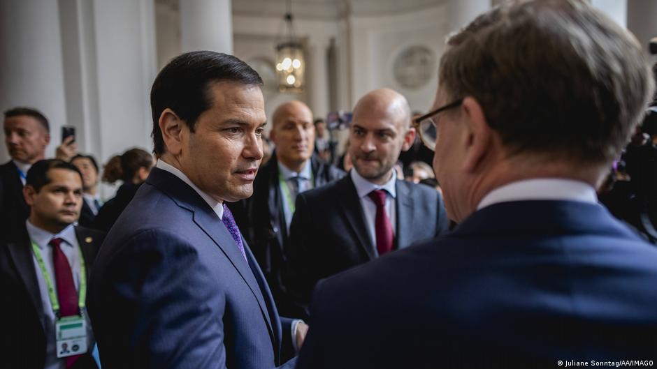 EU leaders welcome US tone shift in Rubio's Munich speech