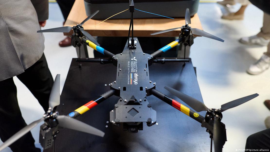 Almanya-Ukrayna ortak üretimi olan bir İHA.