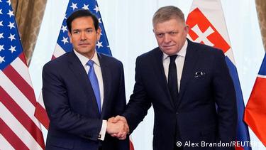 O Μάρκο Ρούμπιο με τον Ρόμπερτ Φίτσο