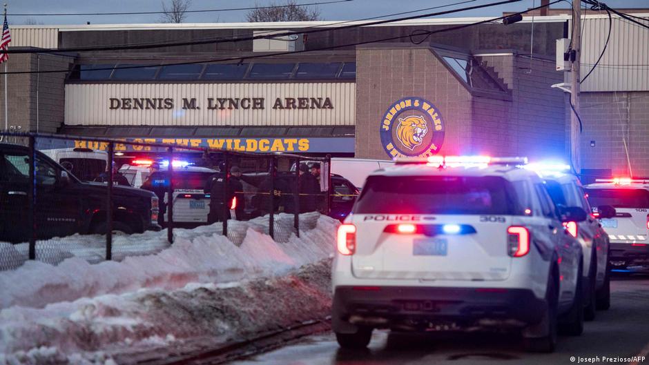 US: Rhode Island ice hockey rink shooting leaves 3 dead