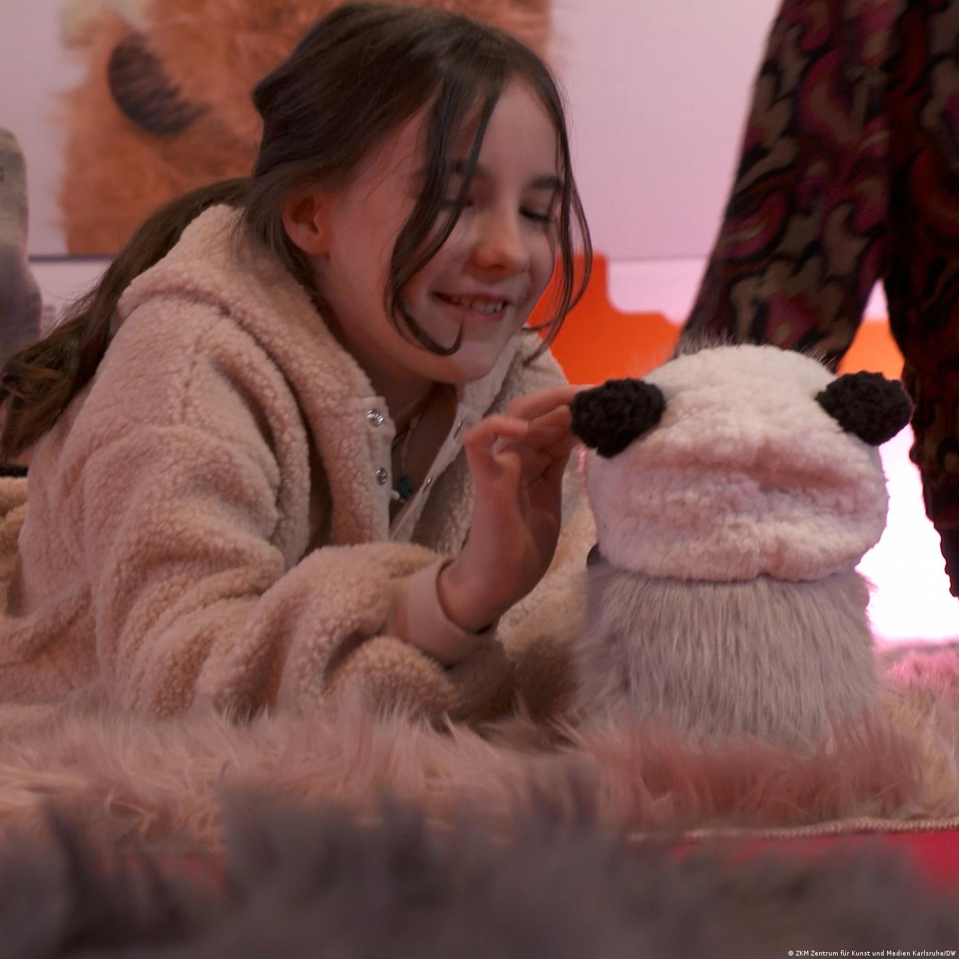 Ein Streichelzoo mit KI-Tieren