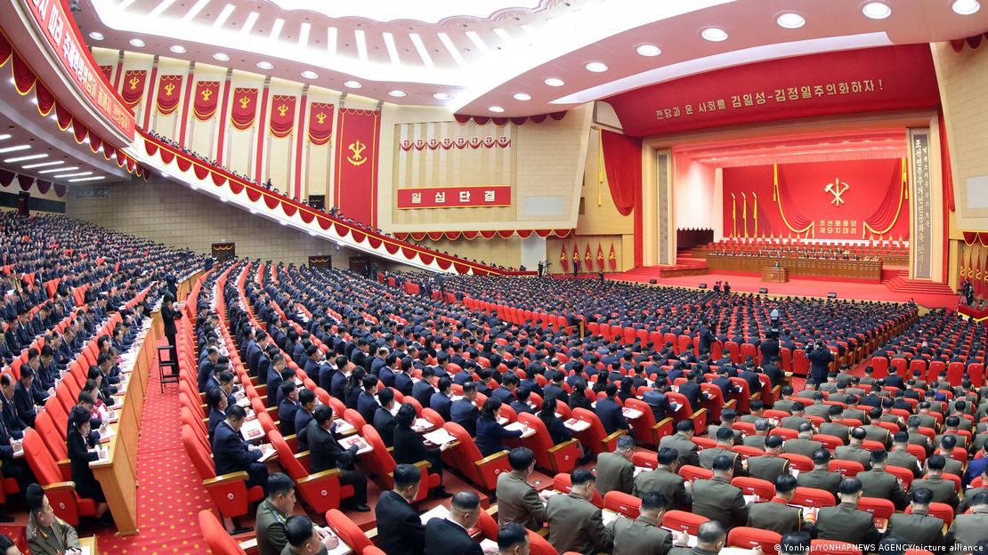 Noveno Congreso del Partido de los Trabajadores, inaugurado por Kim Jong-un en Pyongyang este viernes (20.02.2026).