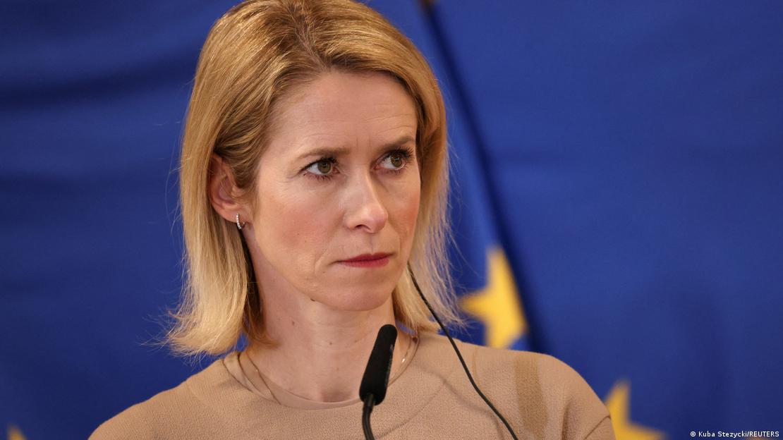 EU-Außenbeauftragte Kaja Kallas bei Pressekonferenz EU-Außenbeauftragte Kaja Kallas bei Pressekonferenz