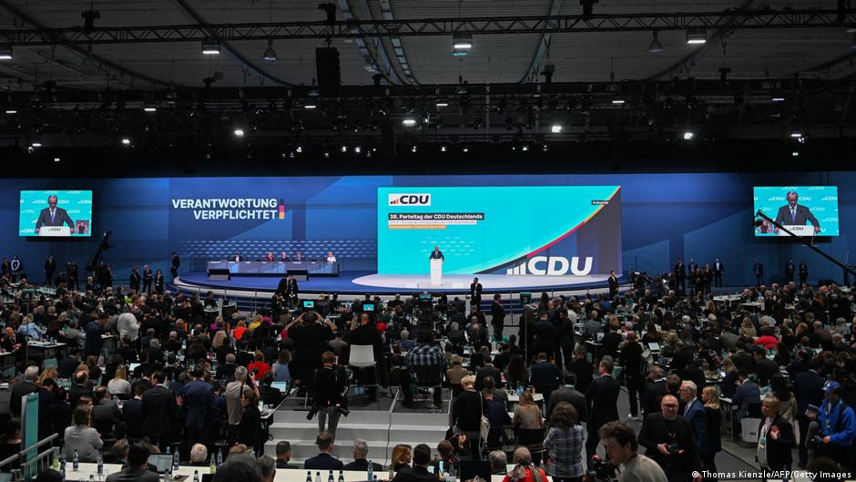 Germany news: CDU party conference resumes in Stuttgart