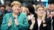Angela Merkel and Annegret Kramp-Karrenbauer, once also touted as a possible future chancellor, give applause after Chancellor Merz's speech at the Christian Democrats Federal Party Conference Angela Merkel and Annegret Kramp-Karrenbauer, once also touted as a possible future chancellor, give applause after Chancellor Merz's speech at the Christian Democrats Federal Party Conference