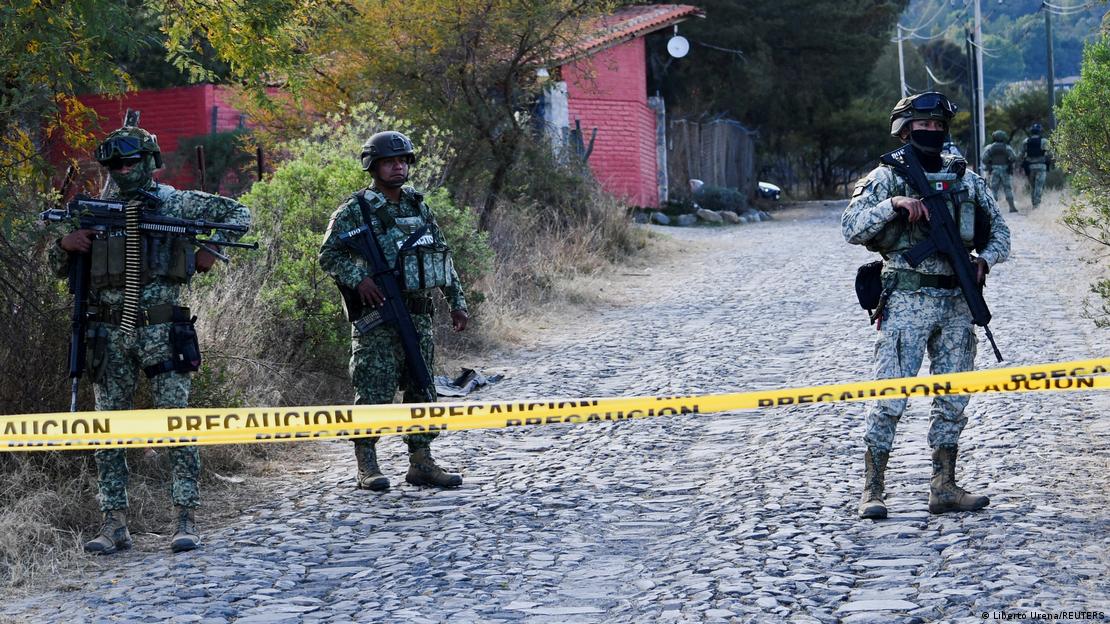 Soldados apostados tras el operativo contra "El Mencho".