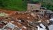 Destroços de construções após chuvas em Juiz de Fora, Minas Gerais Destroços de construções após chuvas em Juiz de Fora, Minas Gerais
