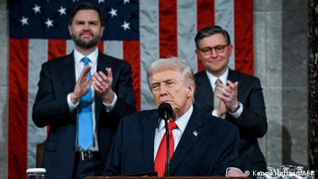 Bei seiner Rede zur Lage der Nation im Kongress spricht Donald Trump von einem „goldenen Zeitalter“ für die USA.