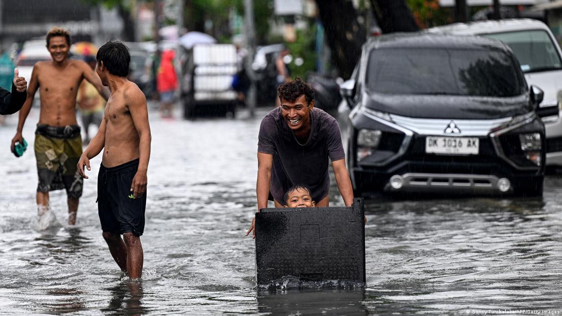 Indonezi Denpasar 2026 | Pamje nga ptërmbytja e rrugëve