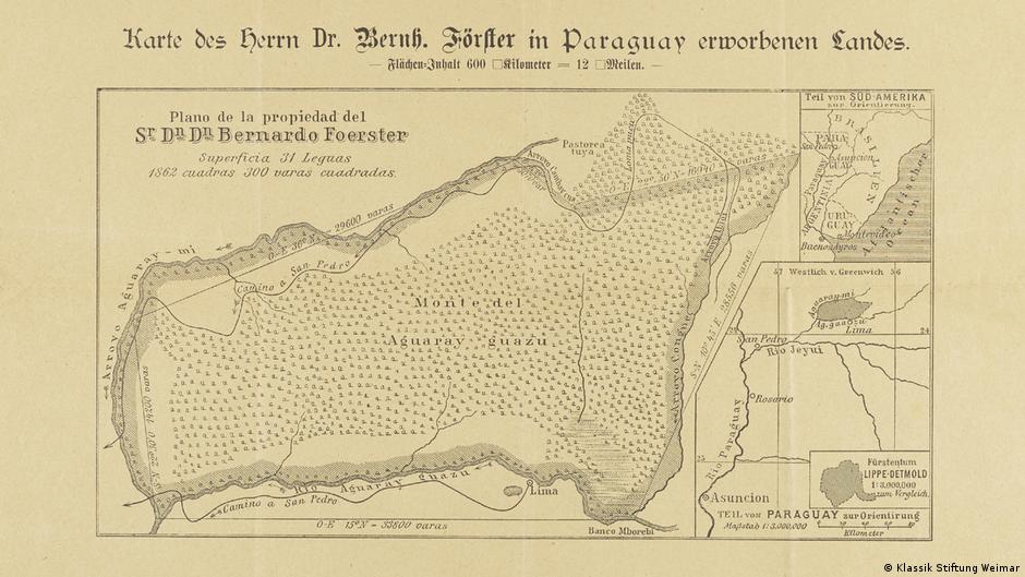 Ferster nije bio u stanju da ispuni ugovorne uslove sa paragvajskom vladom