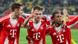 Torjubel Joshua Kimmich nach seinem Treffer zum 3:2 gegen Dortmund Torjubel Joshua Kimmich nach seinem Treffer zum 3:2 gegen Dortmund